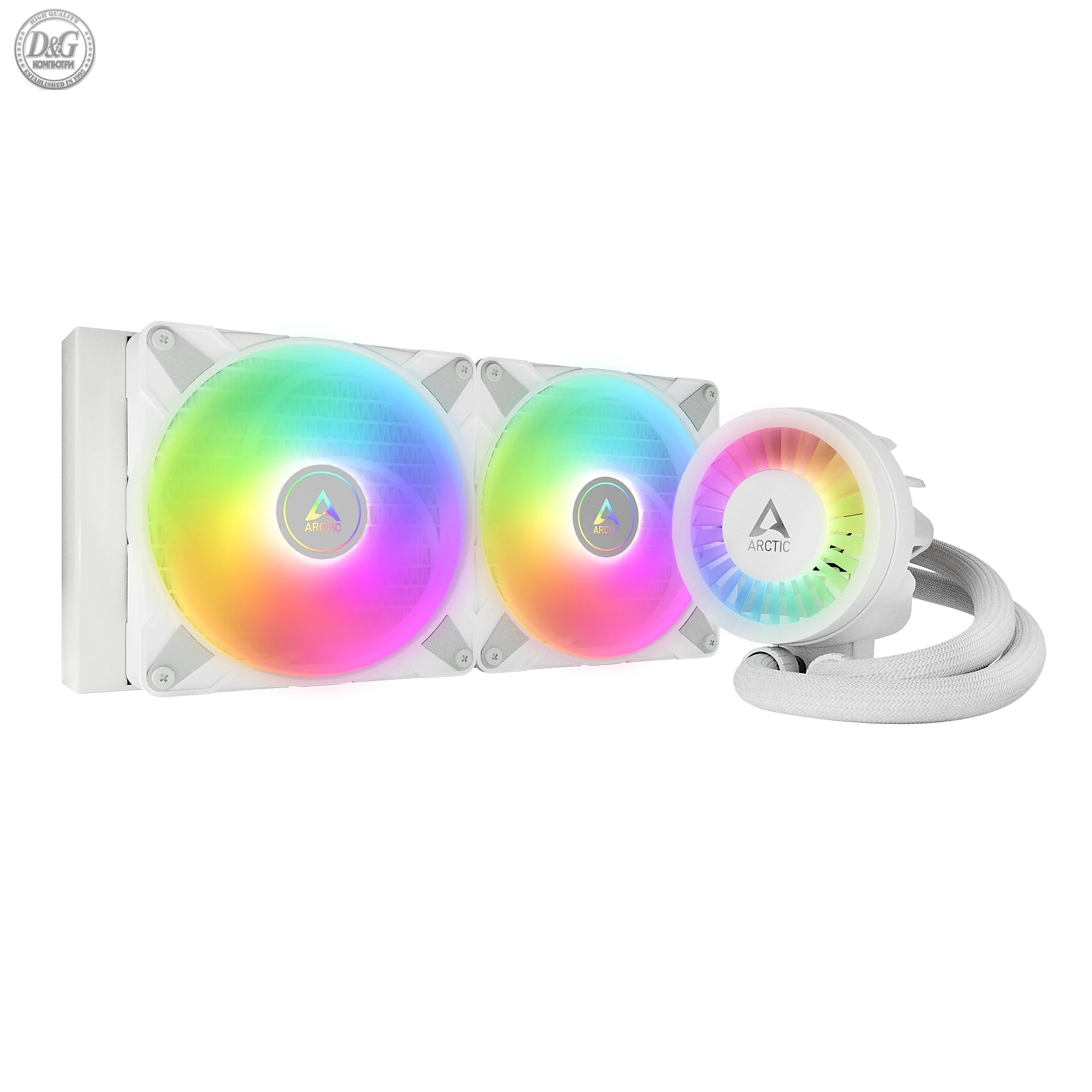 Arctic водно охлаждане Liquid Freezer III 280 A-RGB White