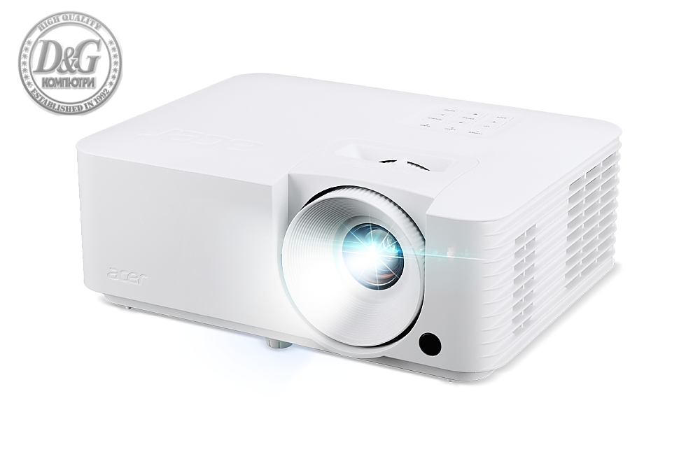 Acer Projector Vero PL2530i, Laser, 1080p(1920x1080), 5000 ANSI Lm, 50 000:1, Optical zoom 1.3x, HDMIx2, RS232x 1, PC Audio (Stereo mini jack) x 1, USB 2.0 (Type A) x1, for Wireless dongle, WirelessProjection-Kit (UWA5), 15W Speaker, Bag, White