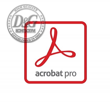 Acrobat Pro DC for teams 1 user 1 year