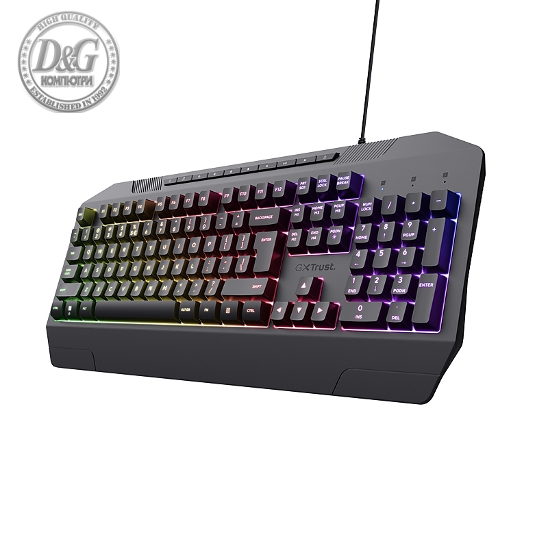 TRUST GXT836 Evocx Gaming Keyboard US