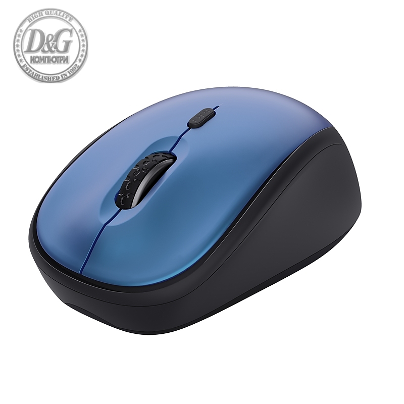 TRUST YVI+ Wireless Mouse Eco Blue