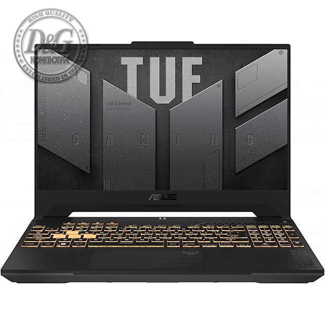 Лаптоп ASUS TUF F15 FX707ZC4-HX009 Intel Core i7-13620H, 15.6 FHD IPS 144Hz, 16GB DDR5, 1TB SSD, nVIdia RTX 4050 6GB GDDR6, WiFi 6