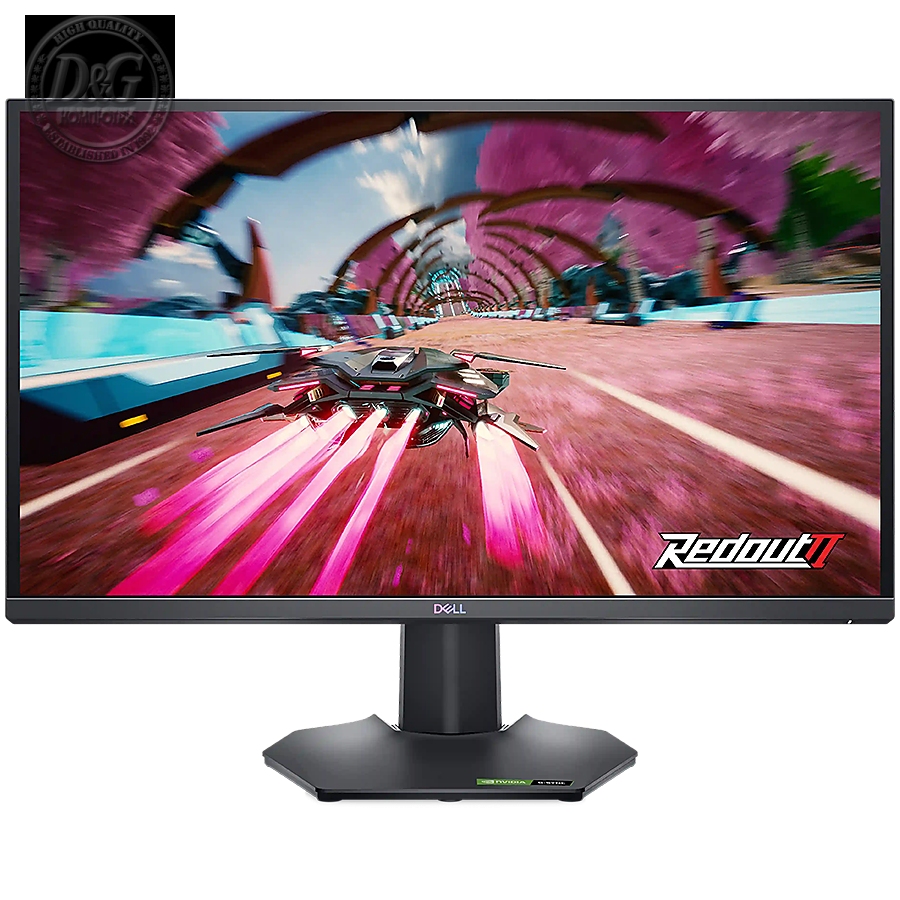 Dell G2724D Gaming Monitor LED, 27", QHD (2560x1440), 16:9 DP - 165Hz, HDMI 144Hz,  Fast IPS, ComfortView, 400 cd/m2, 1000:1, 178/178, 1ms, 2x DP, HDMI, Height, Pivot, Swivel, Tilt, 3Y