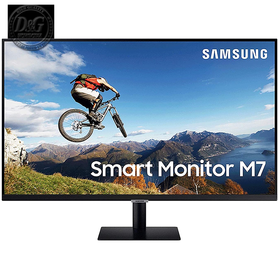 Monitor LED Samsung LS43BM700UPXEN Smart M70B, 43" UHD FLAT 16:9 (3840x2160) VA 60Hz, 300 cd/гЋЎ, 5000:1, HDR10, 4ms(GTG), 178/178,  2xHDMI, 2xUSB 2.0 1xUSB-C, 2x10W Speakers, Tilt, Remote, VESA 200x200, 2Y