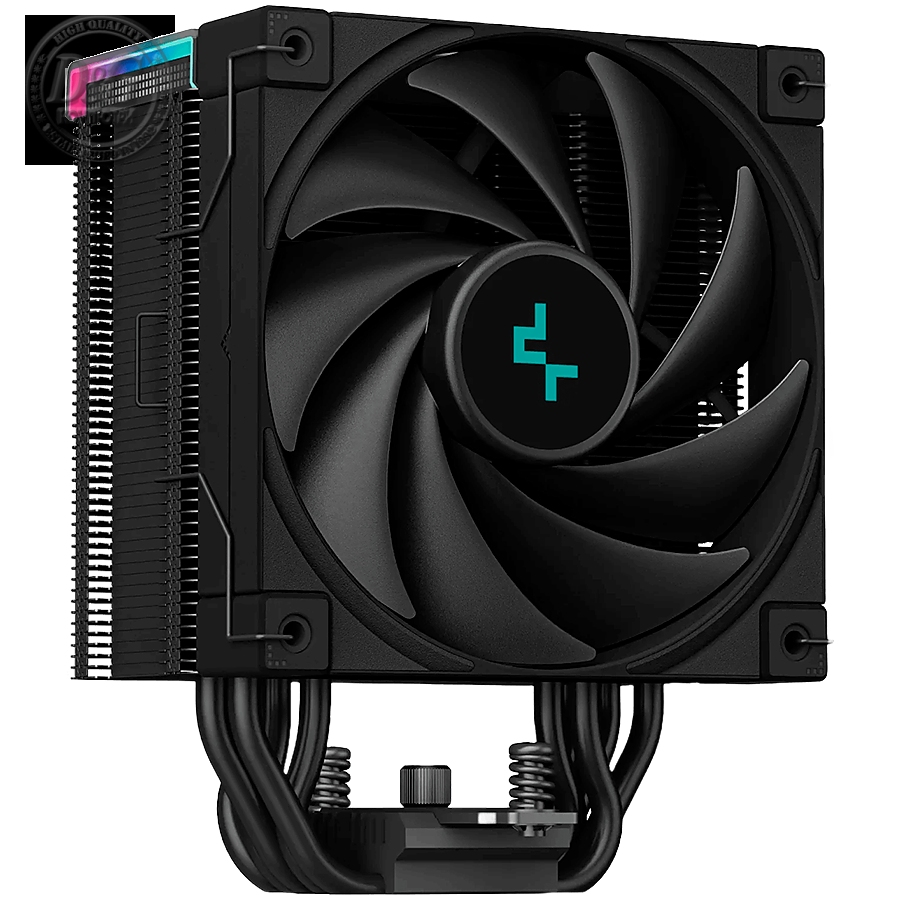 DeepCool AK500S Digital, CPU Air Cooler, 1x120mm FK120 PWM FDB Fan, ARGB, Digital Display, TDP 240W, 5 Heatpipes, Fluid Dynamic Bearing, LGA1700/1200/1151/1150/1155, AMD AM5/AM4, 125Г—96Г—160 mm(LxWxH), 3Y,R-AK500S-BKADMN-G