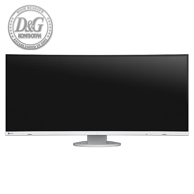 Монитор EIZO FlexScan EV3895, Извит, IPS, 37.5 inch, Ultrawide, HDMI, USB-C, DP, Бял