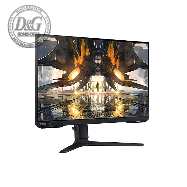 Монитор Samsung Odyssey G5 LS27AG520, 27&quot; IPS, QHD 2560x1440 , 165 Hz, 1 ms, G-Sync,FreeSync, DP, HDMI, Black