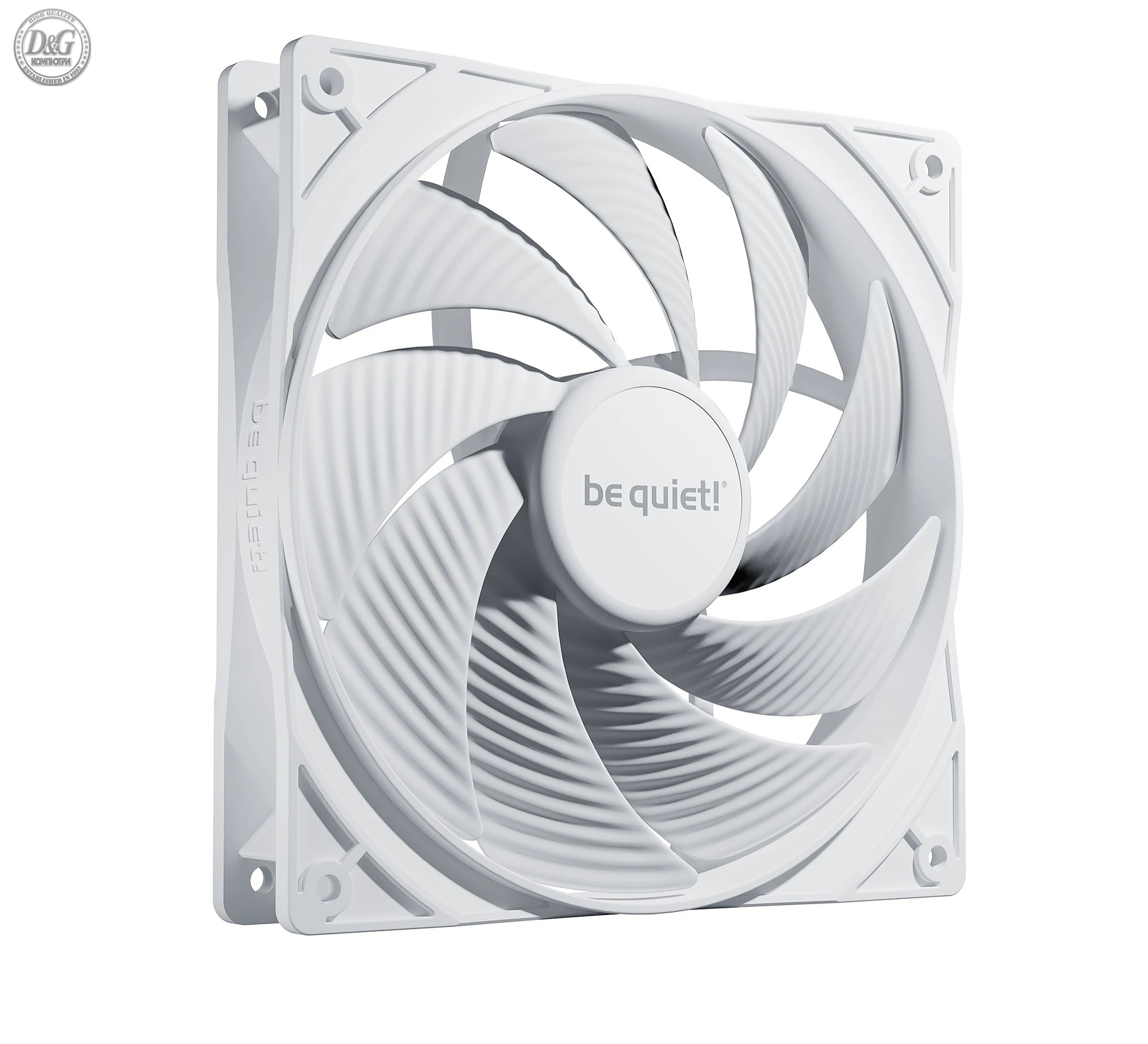 be quiet! вентилатор Fan 140mm - Pure Wings 3 140mm PWM high-speed White