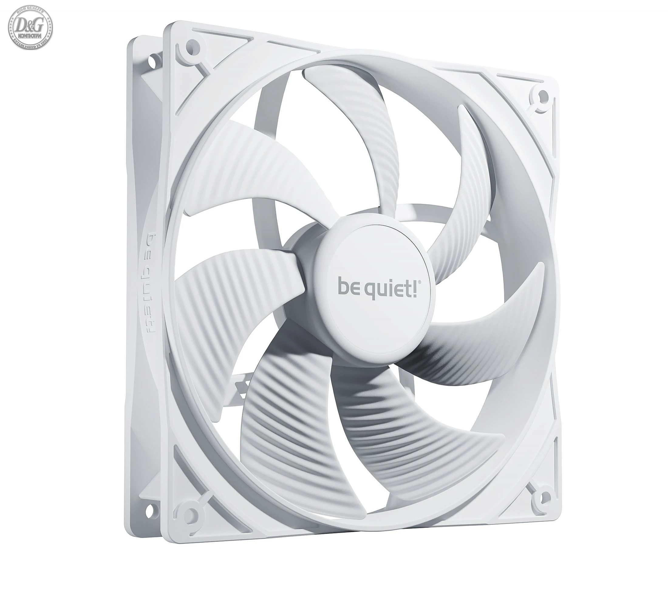 be quiet! вентилатор Fan 140mm - Pure Wings 3 140mm PWM White