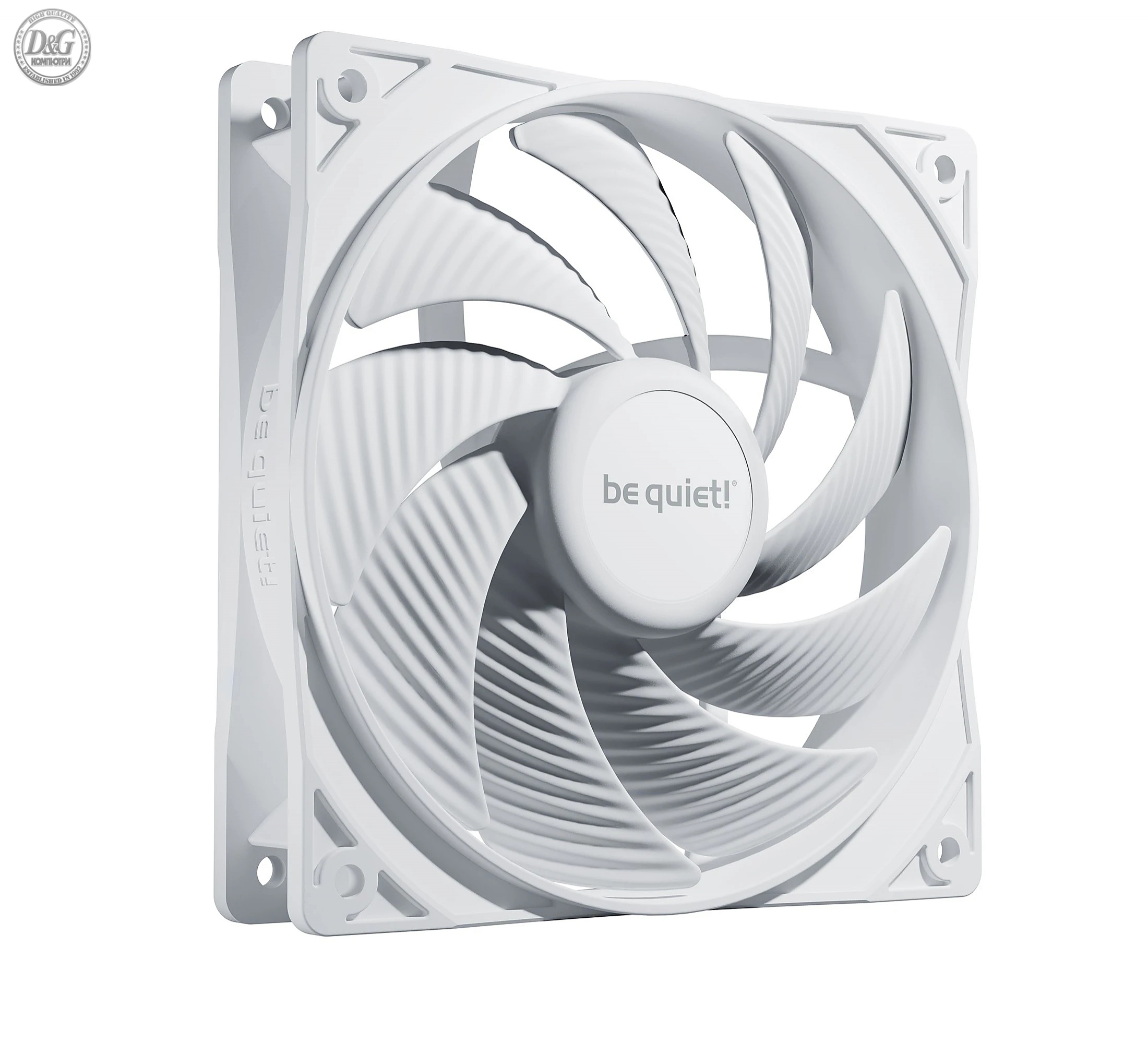 be quiet! вентилатор Fan 120mm - Pure Wings 3 120mm PWM high-speed White