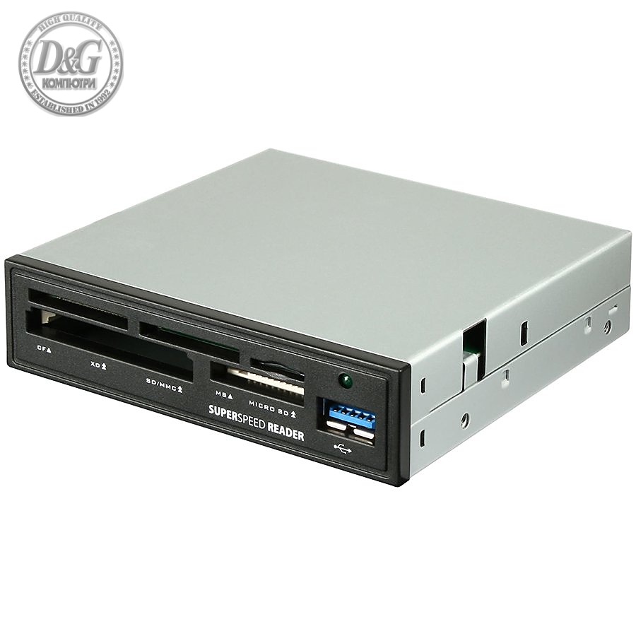 AXAGON CRI-S3 Internal 3.5" USB 3.0 5-slot Card Reader ALL-IN-ONE