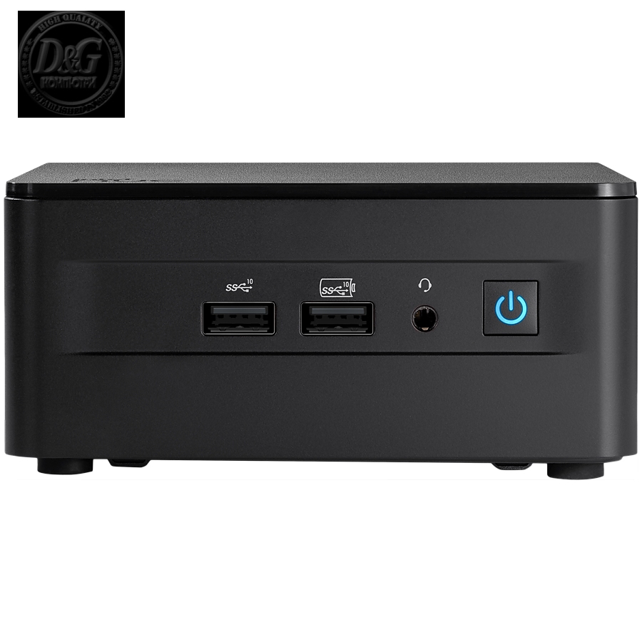 ASUS NUC 13 Pro Kit NUC13ANHi3, Core i3-1315P Processor, 4xUSB, M.2 22x80 NVMe; 22x42 SATA, 2.5'' SATA slot, 2,5Gbe LAN, 2xHDMI, 2x Thunderbolt 4 (USB-C+DP), no cord, single unit, EAN:5032037267762