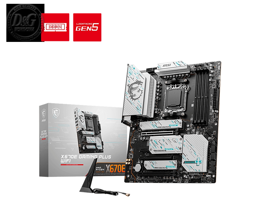 MSI X670E GAMING PLUS WIFI