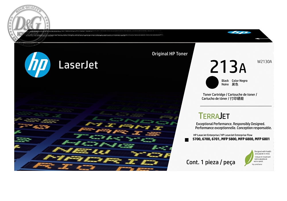 HP 213A Black Original LaserJet Toner Cartridge