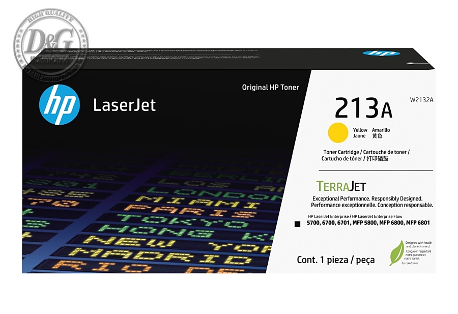 HP 213A Yellow Original LaserJet Toner Cartridge