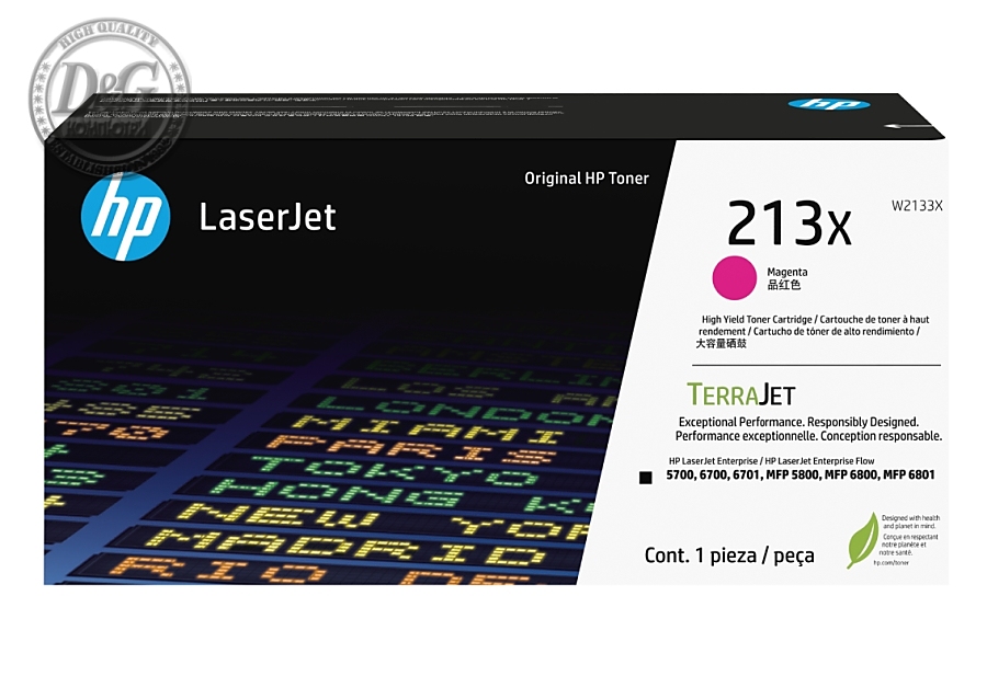 HP 213X Magenta Original LaserJet Toner Cartridge