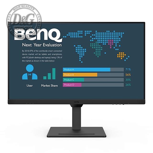 Монитор BenQ BL3290QT, 32 inch, IPS QHD, DisplayPort, HDMI, USB-C, EyeCare