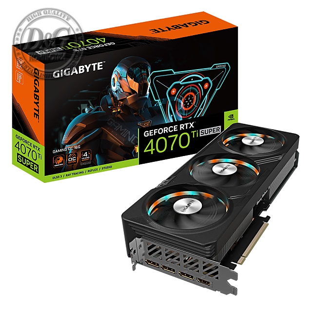 Видео карта GIGABYTE GeForce RTX 4070 TI SUPER GAMING OC 16GB GDDR6X