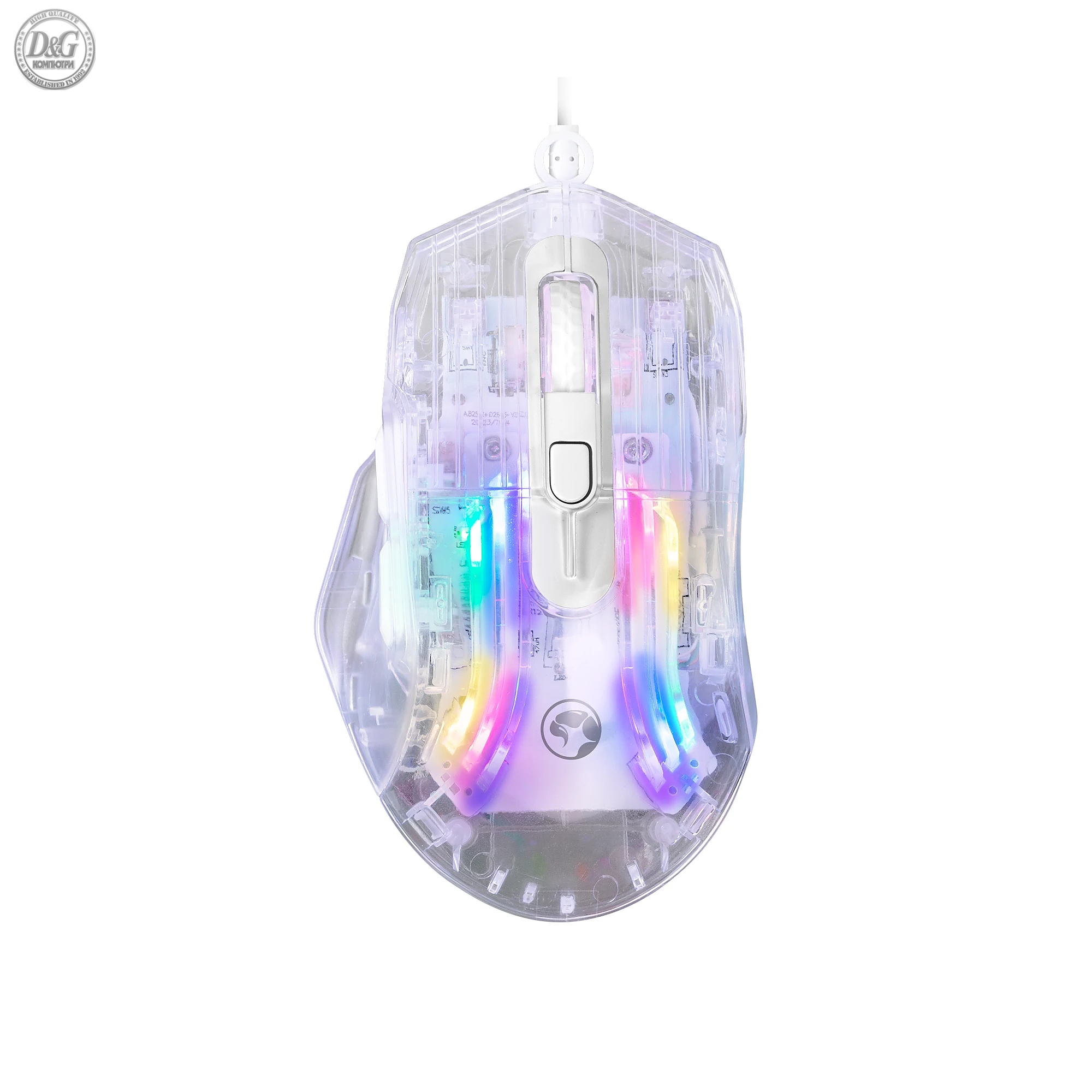 Marvo Геймърска мишка Gaming Mouse M413 RGB - 7200dpi, 6 programmable buttons