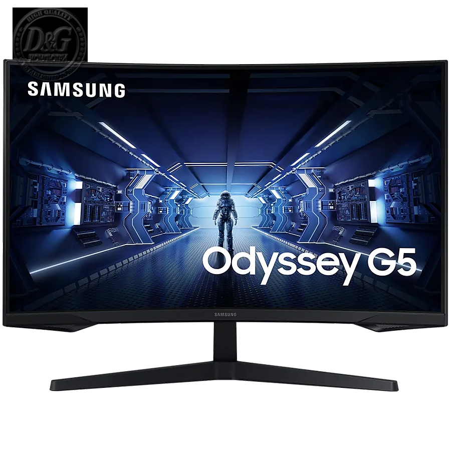 Monitor LED Samsung LC34G55TWWPXEN Odyssey G55T, 34" UWQHD Curved 1000R 21:9 (3440x1440) VA 144Hz, 250 cd/гЋЎ, 2500:1, HDR10, 1ms (MPRT), 178/178, FS Premium, 1xDP 1xHDMI, 1xUSB 2.0, 3.5 Jack, Tilt, VESA 75x75, 2Y