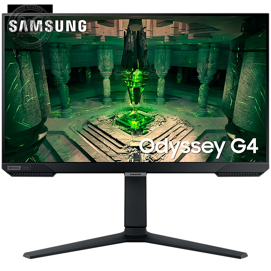 Monitor LED Samsung LS27BG400EUXEN Odyssey G40B, 27" FHD FLAT 16:9 (1920x1080) IPS 240z, 400 cd/гЋЎ, 1000:1, HDR10, 1ms (GTG), 178/178, FS Premium G-Sync Compatible, 1xDP 2xHDMI, Tilt/Pivot/Swivel/HeightAdj, VESA 100x100, 2Y