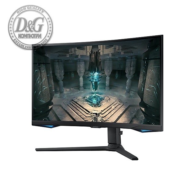 Монитор Samsung Odyssey G6 G650, 27&quot; VA Curved, QHD 2560x1440 , 240Hz, 1 ms, AMD FreeSync, DP, HDMI, Black