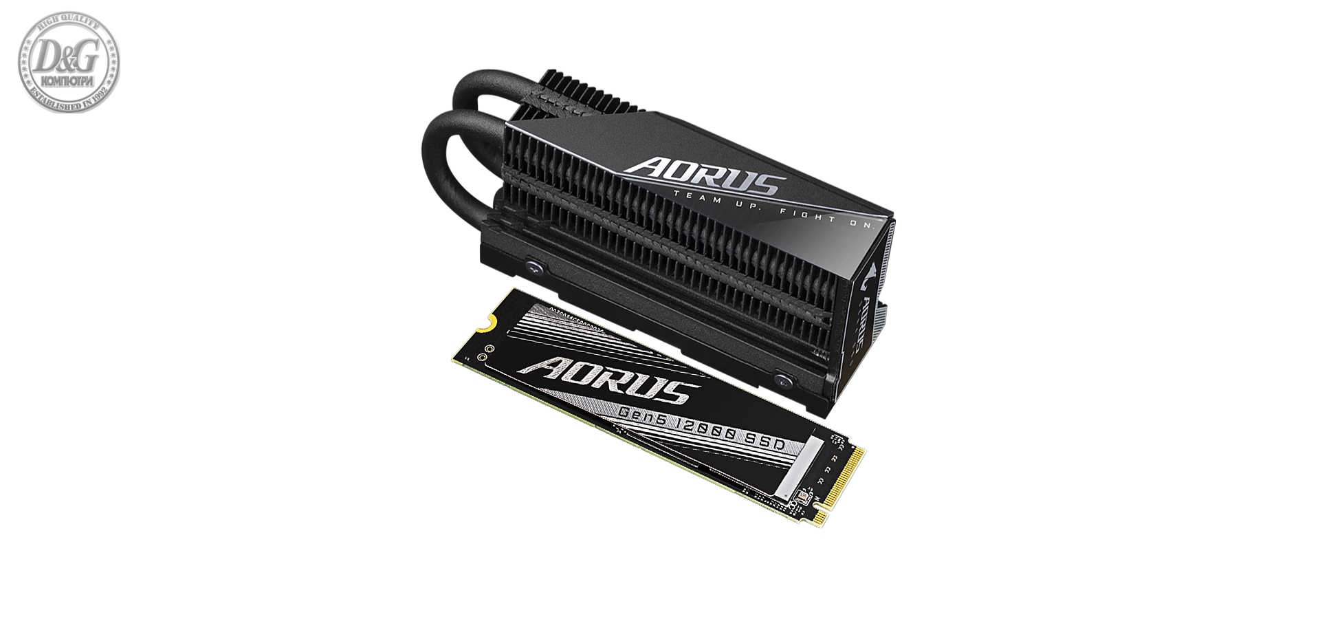 SSD Gigabyte AORUS 12000, 1TB, NVMe, PCIe Gen5