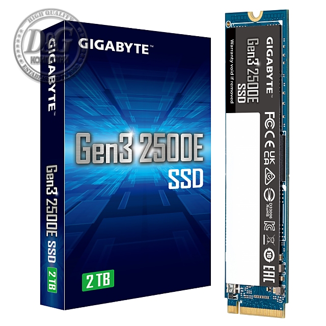 SSD Gigabyte Gen3 2500E, 2TB, NVMe, M.2