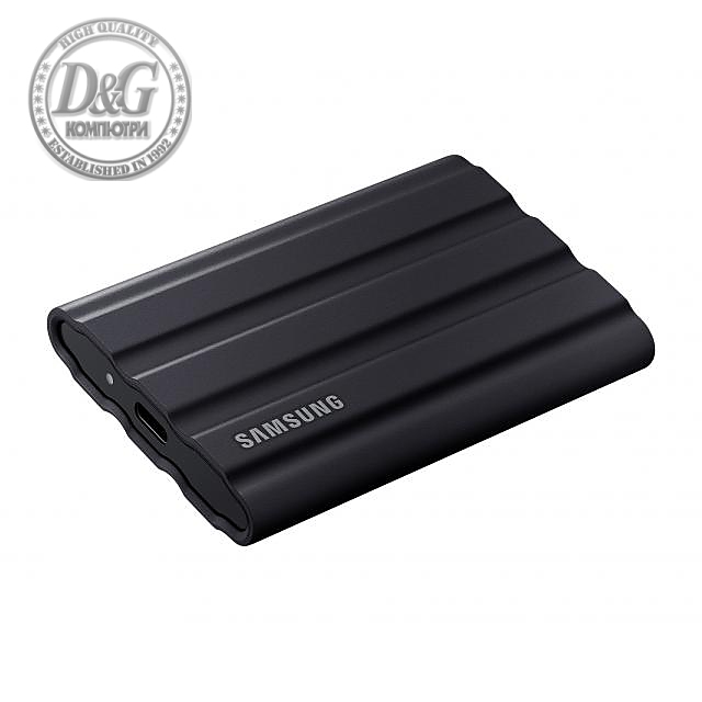 Външен SSD Samsung T7 Shield, 1TB USB-C, Черен