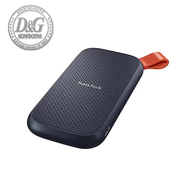 Външен SSD SanDisk Portable, 1TB, Type-C 3.2 Gen 2, Черен