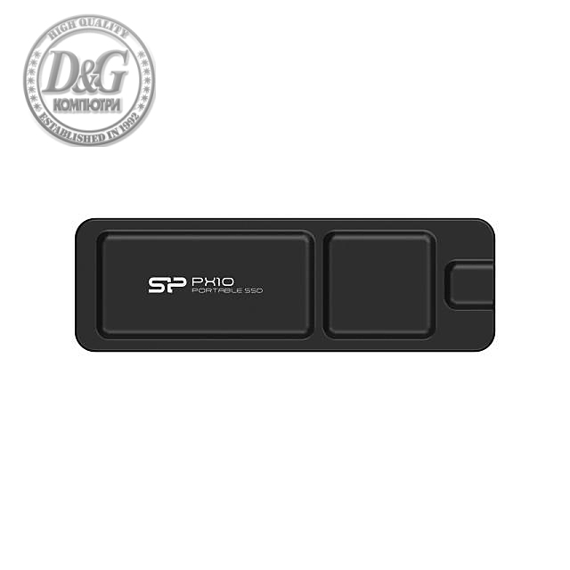 Външен SSD Silicon Power PX10 Black 2TB, USB-C 3.2 Gen2