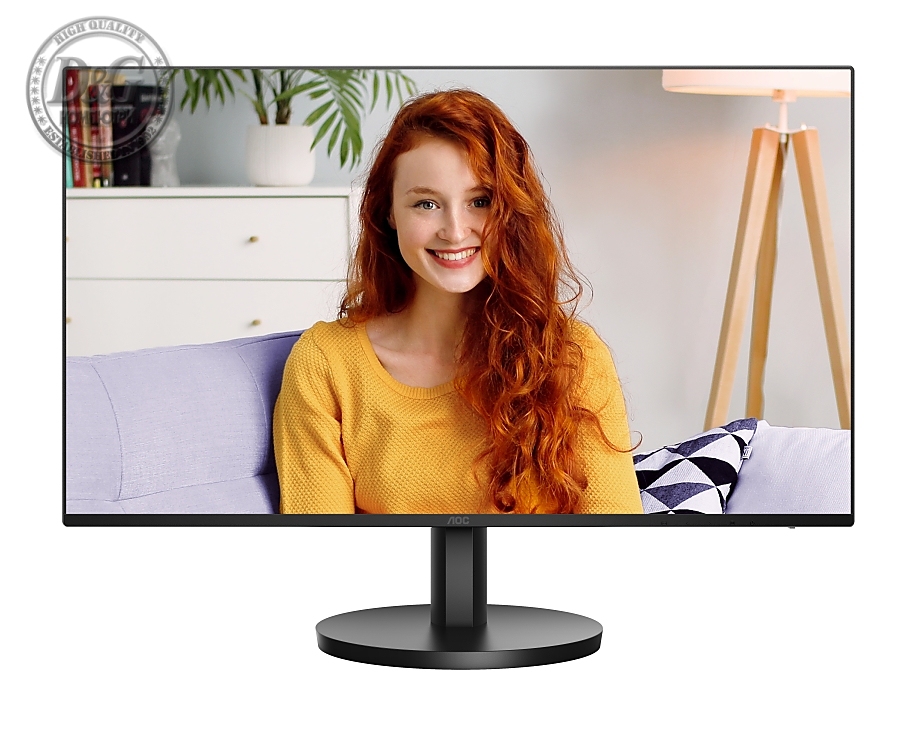 AOC 24B3HA2, 23.8" IPS WLED, 1920x1080@100Hz, 4ms GtG, 1ms MPRT, 250cd m/2, 1300:1, 20M:1 DCR, Adaptive Sync, FlickerFree, Low Blue Mode, 2Wx2, Tilt, D-SUB, HDMI