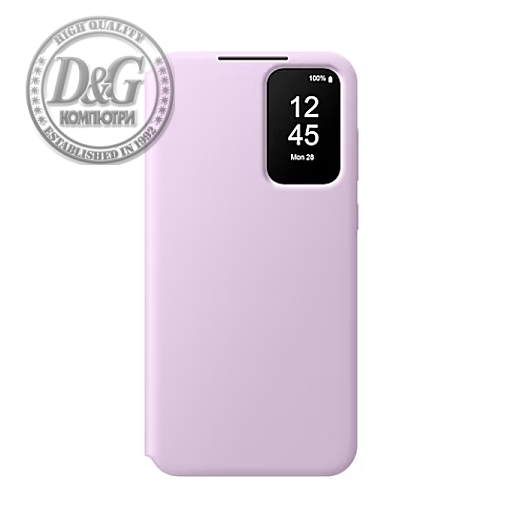 Samsung A55 Smart View Wallet Case Lavender