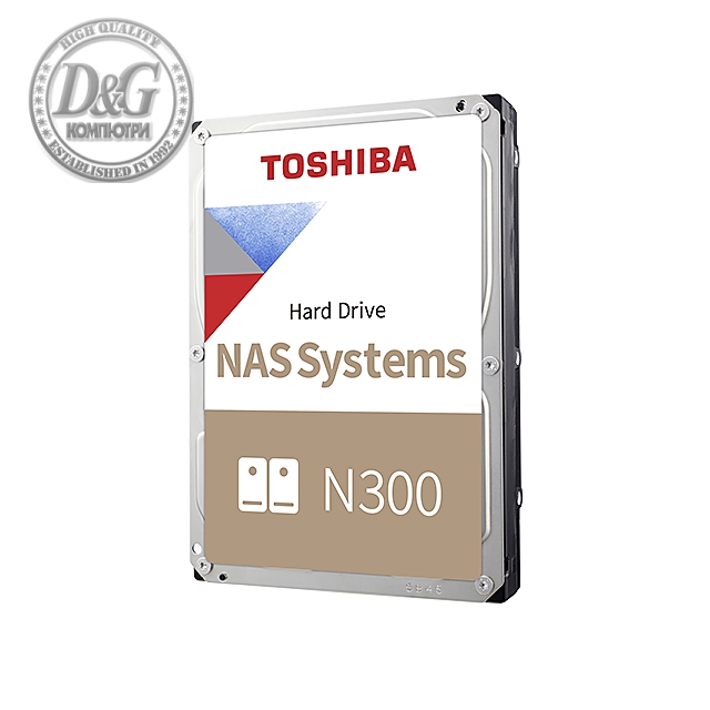 Хард диск TOSHIBA N300, 10TB, 7200rpm, 256MB, SATA 3