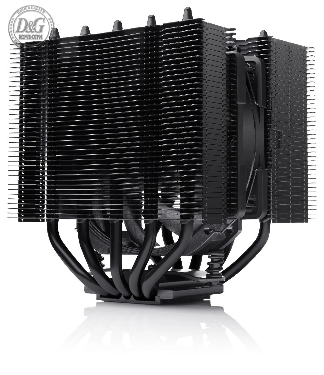 Noctua Охлаждане CPU Cooler NH-D12L chromax.black