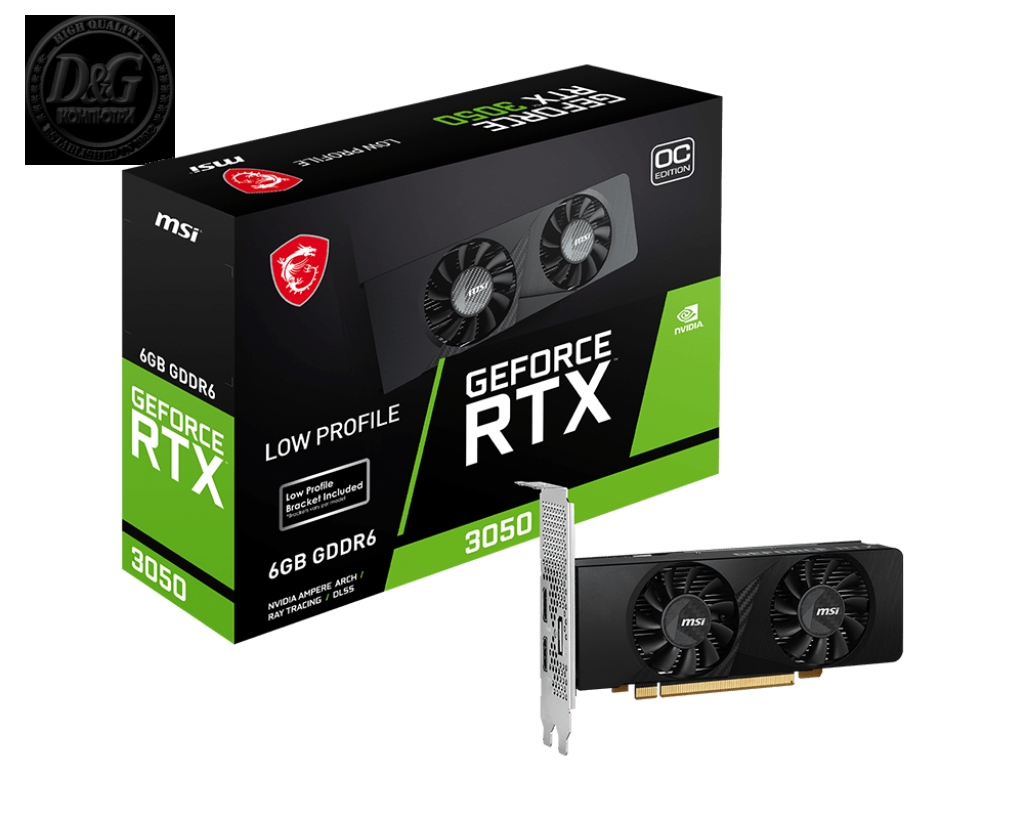 MSI RTX3050 LP 6G OC