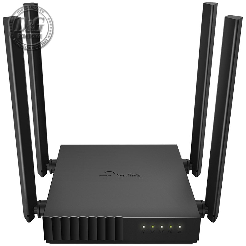 AC1200 Wireless Dual Band Router, 867 at 5 GHz +300 Mbps at 2.4 GHz, 802.11ac/a/b/g/n, 1 10/100 Mbps WAN port + 4 10/100 Mbps LAN ports, 4 external 5dBi antennas, support MU-MIMO, Beamforming, support L2TP Russia/PPTP Russia/PPPoE Russia, IGMP Snoopi