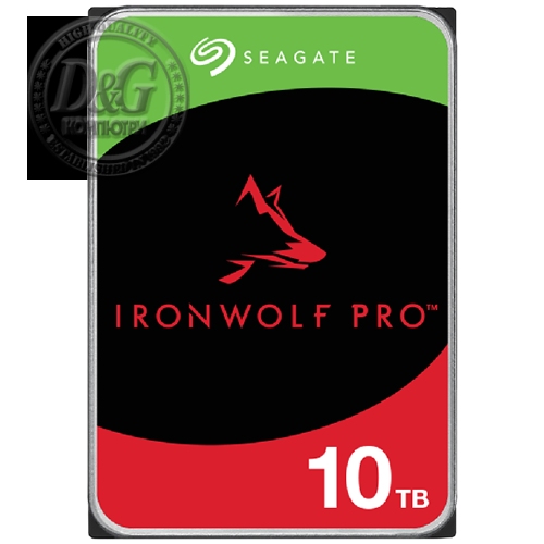 SEAGATE HDD Ironwolf pro NAS (3.5''/10TB/SATA/rmp 7200)