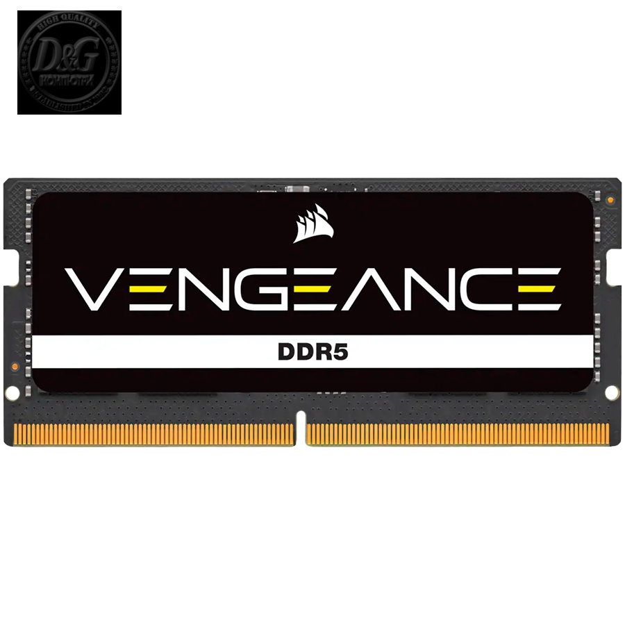 CORSAIR VENGEANCE DDR5 SODIMM 16GB (1x16GB) DDR5-5600 (PC5-44800) C48 1.1V,  0840006681588