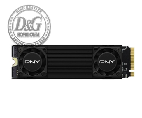 PNY SSD CS3150 M.2 GEN5 2TB Black Heatsink