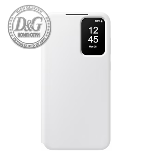 Samsung A35 Smart View Wallet Case White