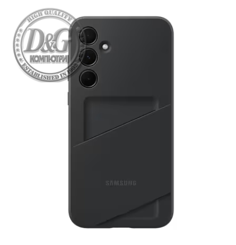 Samsung A35 Card Slot Case Black