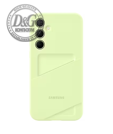 Samsung A35 Card Slot Case Lime