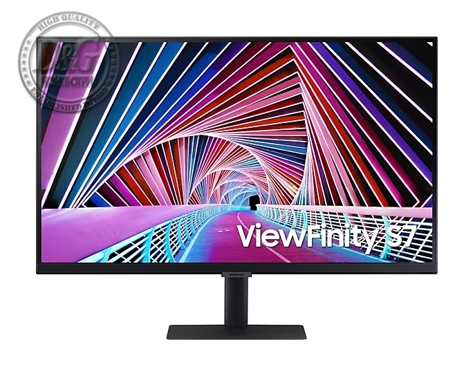 Samsung 27A700, 27" IPS LED, 60 Hz, 5 ms GTG, 3840x2160, 300 cd/m2, 1000:1, HDR10, Eye Saver, PIP, , USB, Display Port 1.2, HDMI 2.0, USB, Headphone Jack, 178°/178°, Black