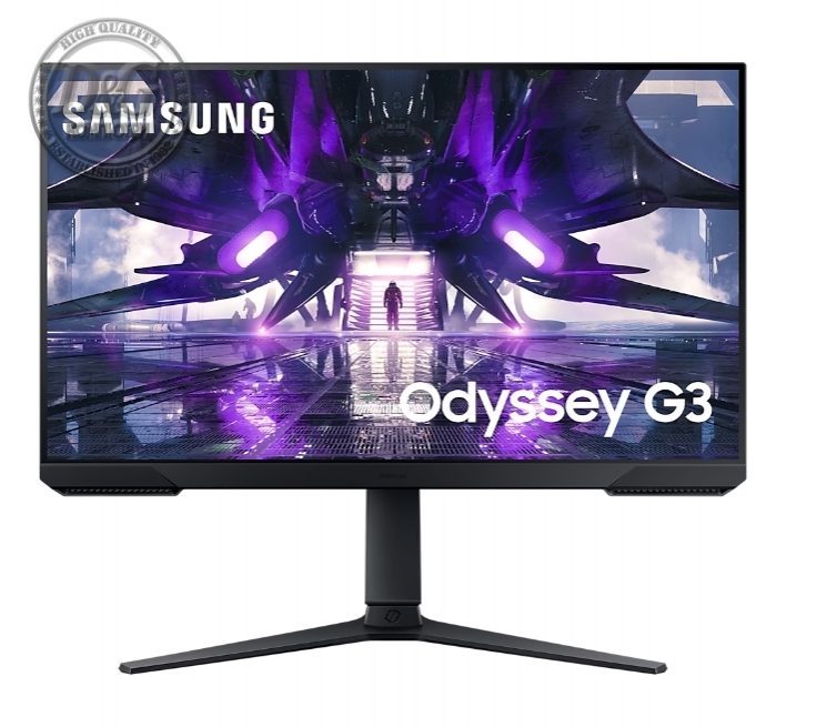 Samsung 27G30A, 27" VA LED, 144 Hz, 1 ms MPRT, 1920x1080, 250 cd/m2, 3000:1, FreeSync Premium, Black Equalizer, Eye Saver, Flicker Free, Display Port 1.2, HDMI 1.4, Headphone Jack, 178°/178°, Black