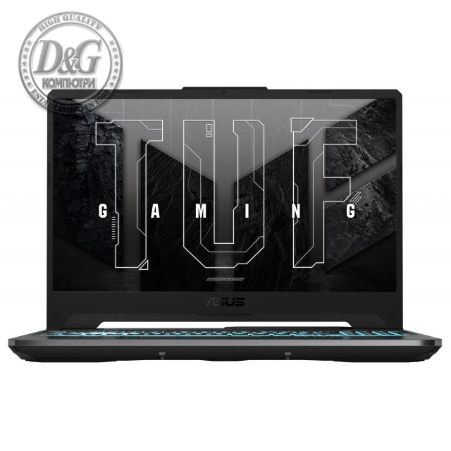 Лаптоп ASUS TUF A15 FA506NF-HN009, AMD Ryzen5 7535HS/H, 15.6&quot; FHD 144 Hz, 16GB DDR5, 512 GB M.2 SSD, RTX 2050 4GB GDDR6, Backlit RGB, no OS