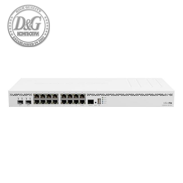 Cloud Router Mikrotik CCR2004-16G-2S+, 16x Gigabit Ethernet, 2x10G SFP+, 1USB