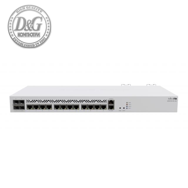 Cloud Router Mikrotik CCR2116-12G-4S+, 13xGigabit LAN, 4xSFP cages, M.2 PCIe слот