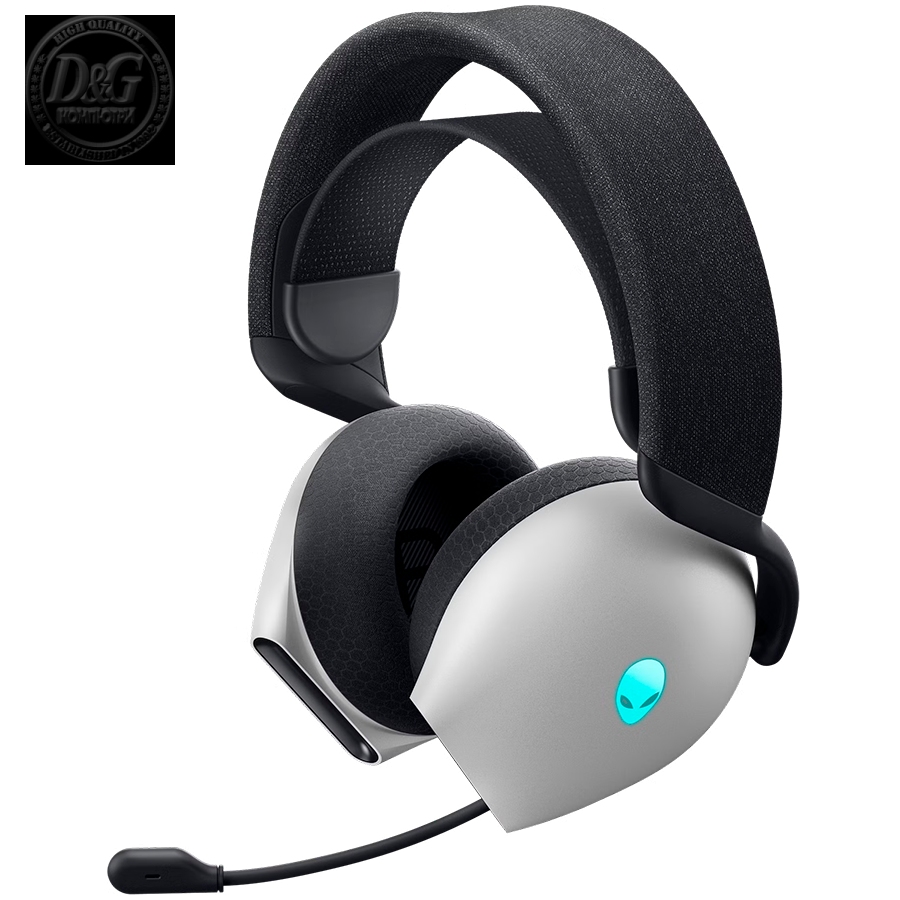 Alienware Wired Gaming Headset - AW520H (Lunar Light)