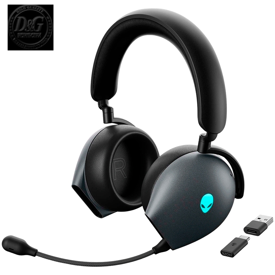 Alienware Wired Gaming Headset - AW520H (Dark Side of the Moon)